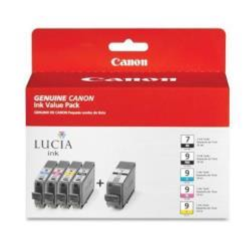 CANON MULTIPACK PGI-9 CARTUCCE INKJET NERO PGI-9 PBK + C + M + Y + GY